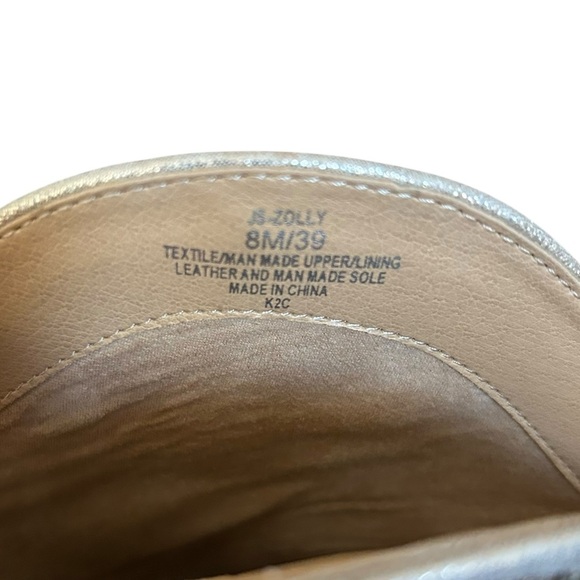 Jessica Simpson Zolly Bootie Western Inspired Rhinestones Champagne Size 8 NWOT - Picture 10 of 11